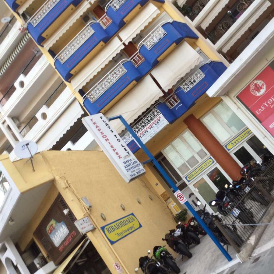 Marias Rooms Chantzara Spyropoulos Family Apart 50 Sqm 2Studios Sea View Far 50 M Harbour , Heart City, Flats To Let อีกูเมนิทซา ภายนอก รูปภาพ
