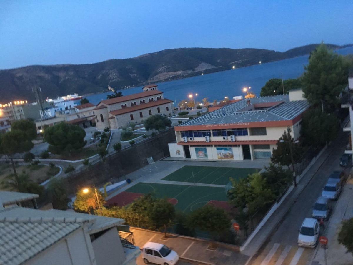 Marias Rooms Chantzara Spyropoulos Family Apart 50 Sqm 2Studios Sea View Far 50 M Harbour , Heart City, Flats To Let อีกูเมนิทซา ภายนอก รูปภาพ